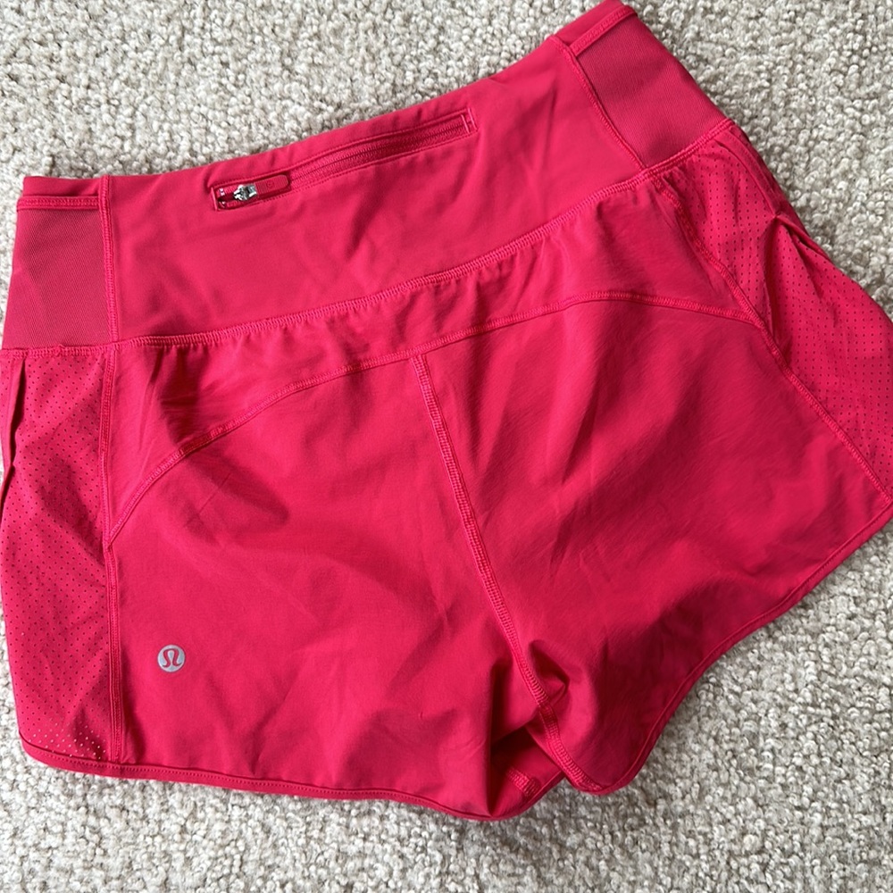Lululemon Hot Pink Athletic Shorts